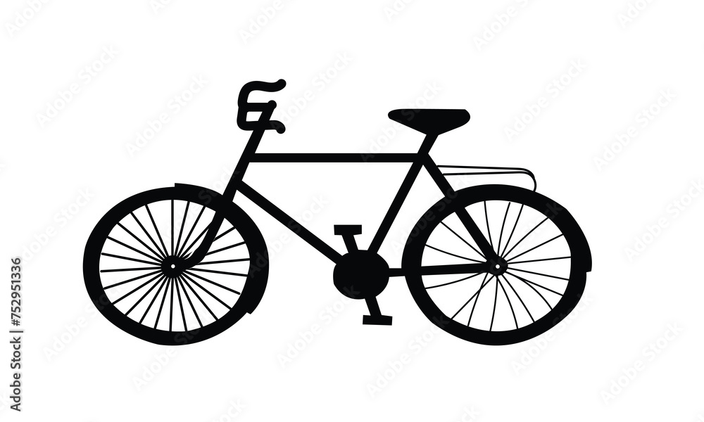 vintage bicycle vector image file