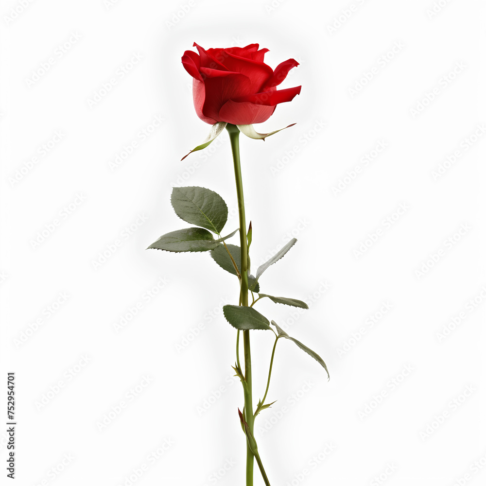 red rose isolated on white red rose isolated on white