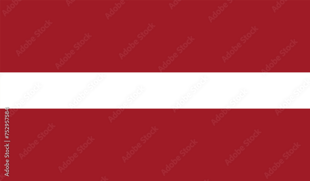 Flat Illustration of Latvia flag. Latvia national flag design.
Flat Illustration of Latvia flag. Latvia national flag design.