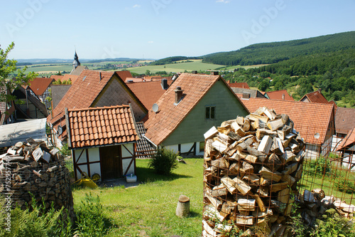 Schieder Schwalenberg Lippe Deutschland Fachwerk photo