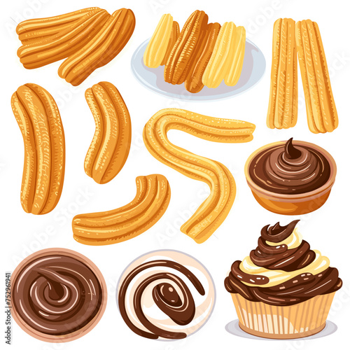 Churro Delicacies and Chocolate Treats