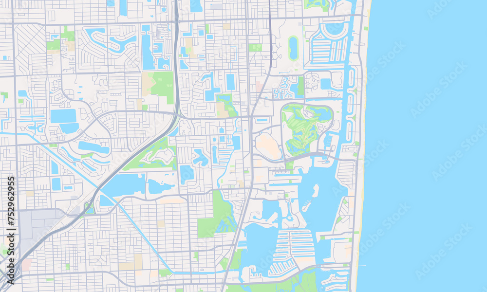 Aventura Florida Map, Detailed Map of Aventura Florida