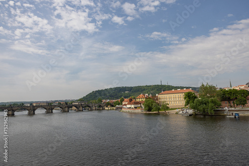 Bridge over water in Praque