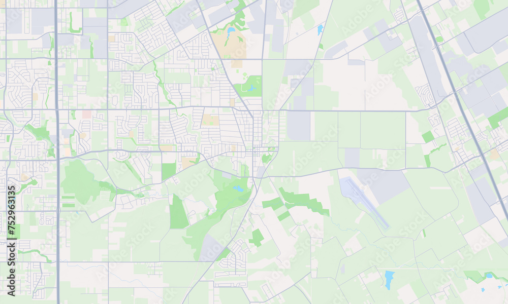 Lancaster Texas Map, Detailed Map of Lancaster Texas