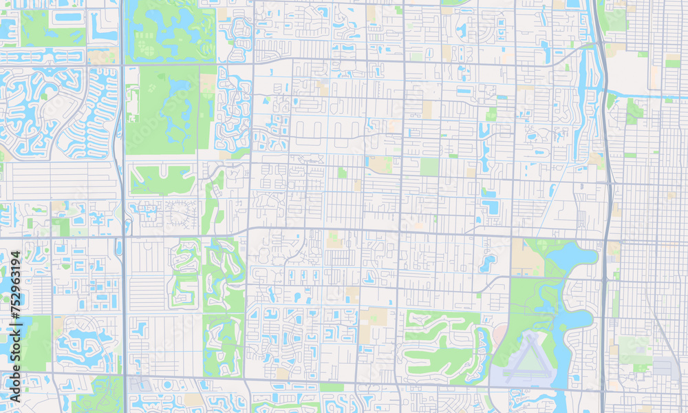 Greenacres Florida Map, Detailed Map of Greenacres Florida