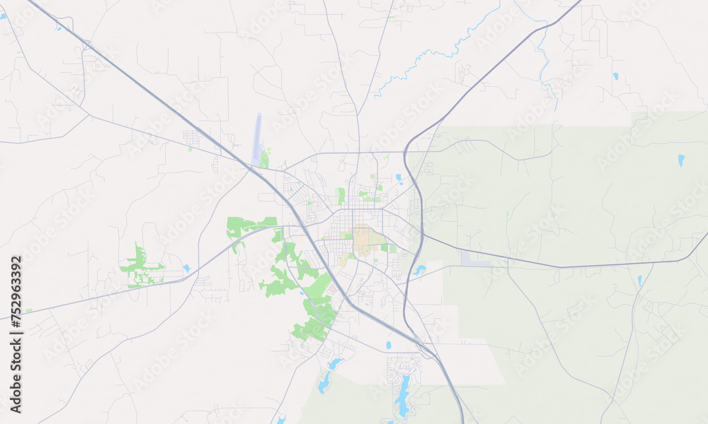 Huntsville Texas Map, Detailed Map of Huntsville Texas Stock ...