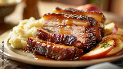 Cider-Braised Pork Belly with Apple Cider Infusion