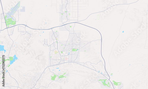 Prescott Valley Arizona Map, Detailed Map of Prescott Valley Arizona photo