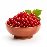 ash berries in a wooden bowl