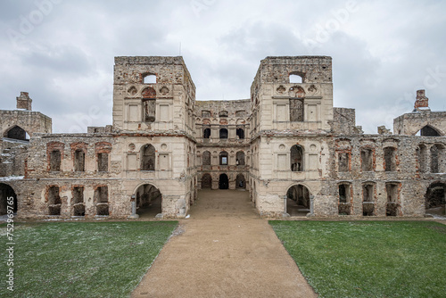 View of the ruins of the medieval castle of Krzyztopor, Poland © Jiri Dolezal