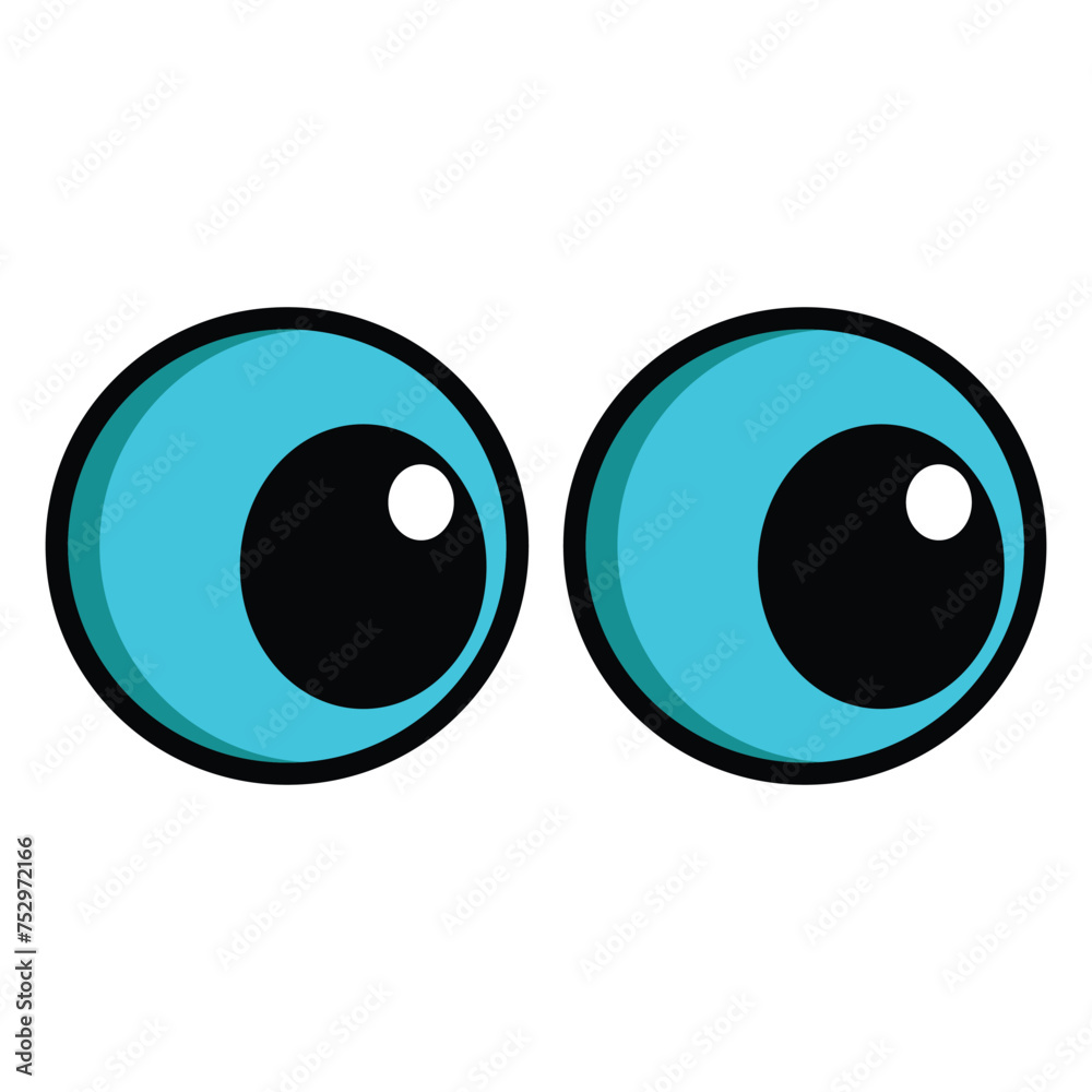 Cartoon eyes icon design, illustration design Cartoon eyes icon design, illustration design