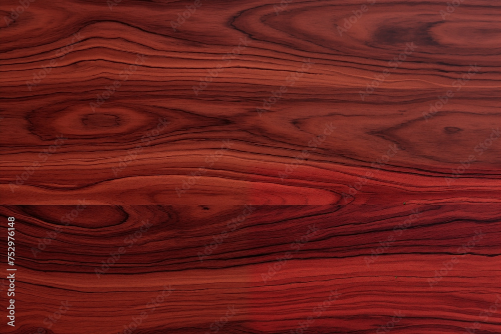 Abstract Real Red wood or Rosewood pattern background - home wall mahogany wood floor decoration