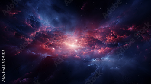 Cosmic Genesis  Birth of Stars in Nebula s Heart