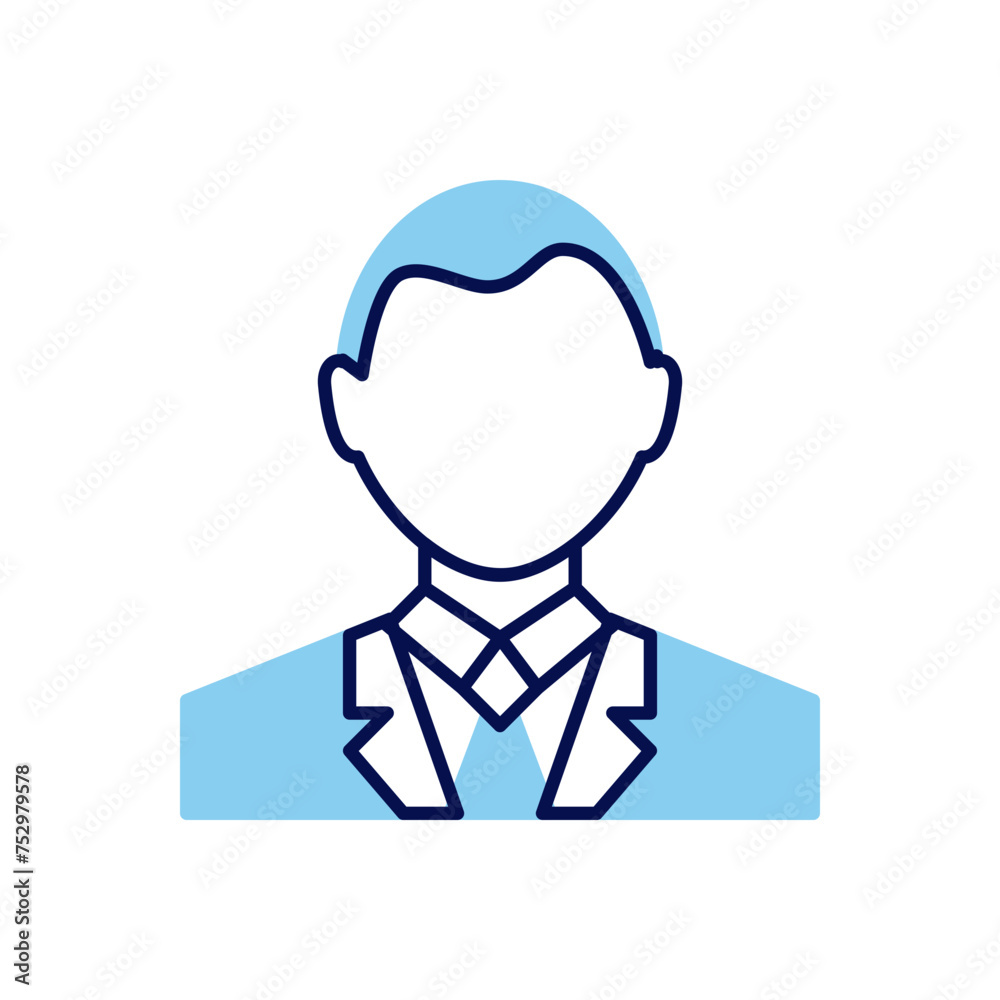 User related vector icon. Isolated on white background. Vector illustration User related vector icon. Isolated on white background. Vector illustration