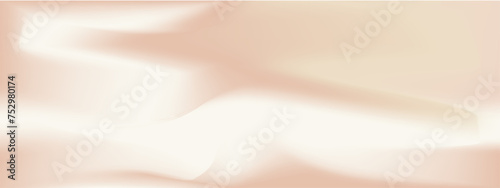 Nude gradient background with neutral color. Light peach soft texture with blur. Soft gradient mesh. Vector illustration