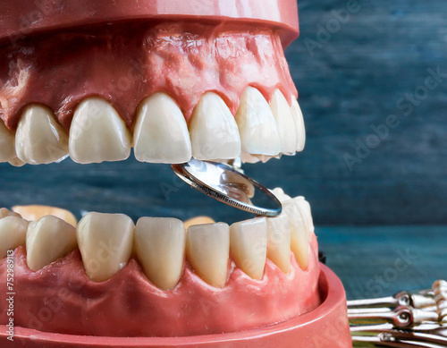 The concept of orthodontic dental care.