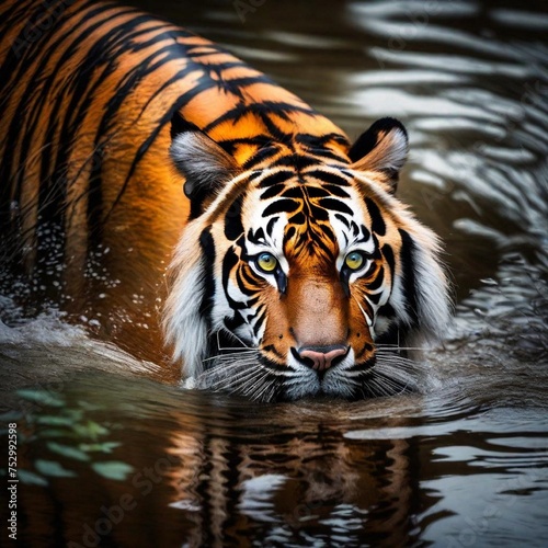 portrait of a tiger