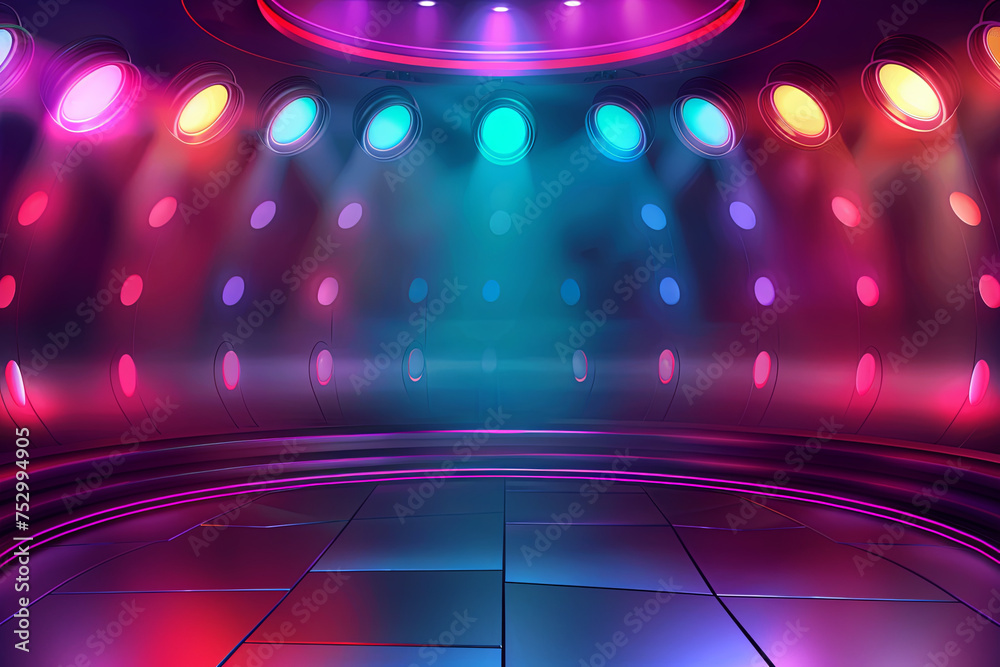 Background for a game show - obrazy, fototapety, plakaty 
