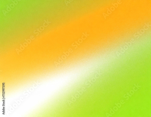 orange green yellow  abstract background shines with bright light and pattern glow empty space  grainy noise rough texture color gradient smooth