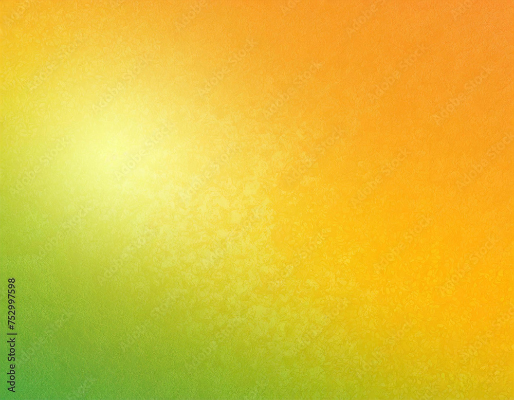 orange green yellow, abstract background shines with bright light and pattern glow empty space, grainy noise rough texture color gradient smooth