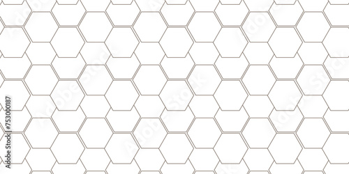 Abstract seamless pattern with geometric shapes. white texture background. hexagon abstract background. Luxury white hexagon pattern. Hexagon paper texture and futuristic business. 