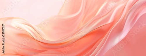 light pale coral abstract elegant luxury background peach pink shade color gradient blurred © Oleg