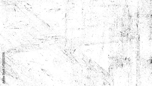 Rough black and white texture vector. Distressed overlay texture. Grunge background. Abstract textured effect. Grunge wall texture. Vector Illustration. 