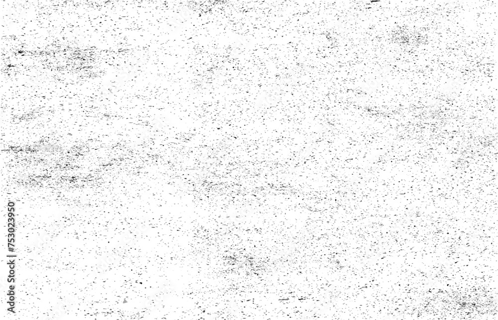 Obraz premium Abstract vector noise. Small particles dust. Distressed background. Grunge texture overlay with rough and fine grains isolated on white background. Vector illustration.