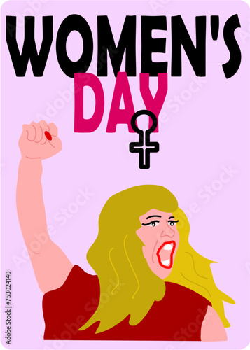 Women's Day. Fight for your rights