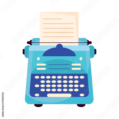 poetry writing on typewriter