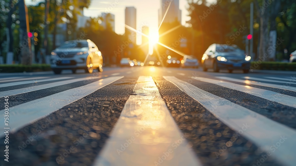Smart city corner with dynamic vehicle and pedestrian tracking Smart city corner with dynamic vehicle and pedestrian tracking