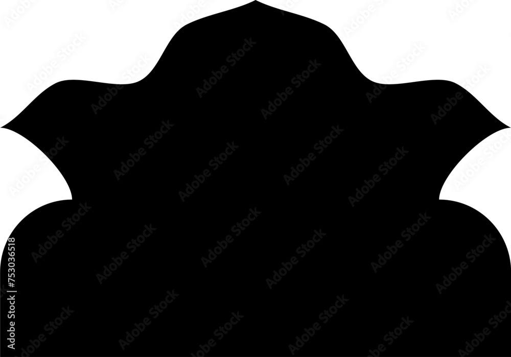 Islamic Dome Design Glyph Black filled silhouettes Design pictogram symbol visual illustration Islamic Dome Design Glyph Black filled silhouettes Design pictogram symbol visual illustration