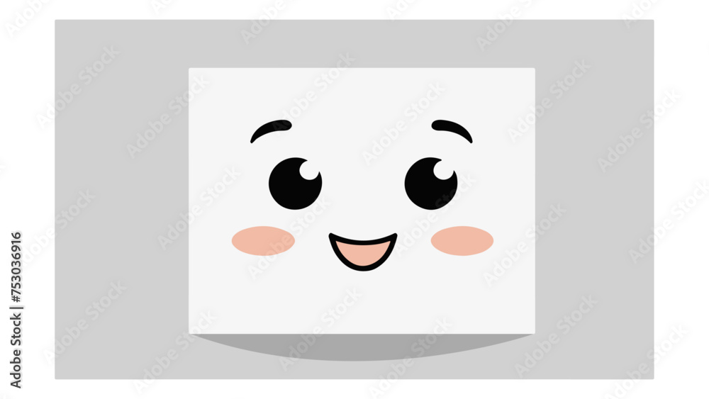cute happy smiling face vector illustration cute happy smiling face vector illustration