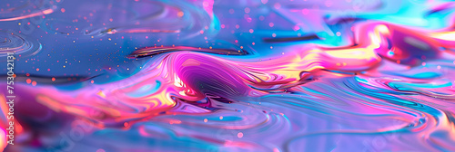 A vibrant digital canvas where colors ripple and dance