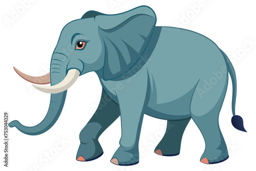 Elephant Vector Illustration Design