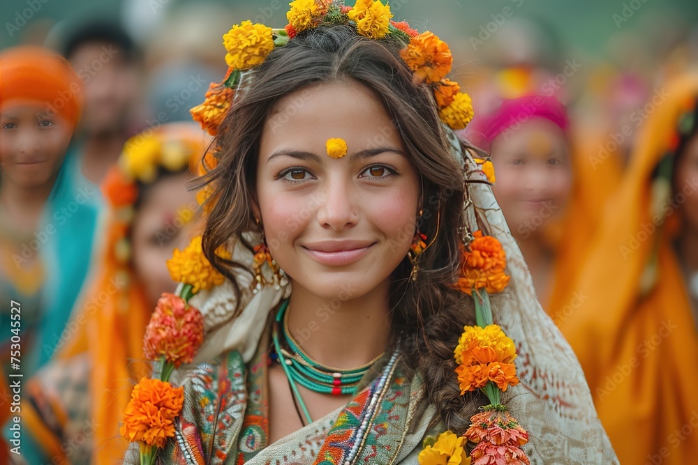 Explore the traditions and customs of Tharu tribal weddings Stock Photo ...