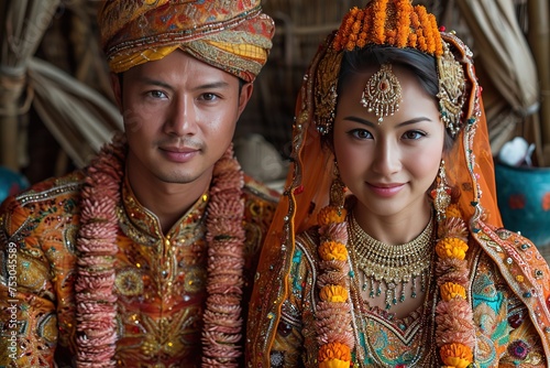 Explore the unique customs and rituals of Manipuri weddings photo