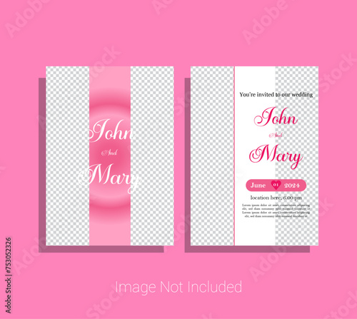 wedding invitation card design