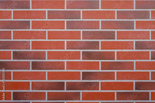 Struktura tło ściana czerwona cegła vintage Old red brick wall stara czerwona cegłą