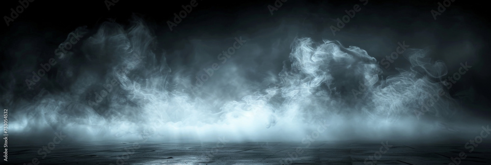 white smoke on dark black background , ark blue room background with smoke and floor, Dark empty scene, blue neon searchlight light, smoke, night view, rays. white smoke on dark black background , ark blue room background with smoke and floor, Dark empty scene, blue neon searchlight light, smoke, night view, rays.