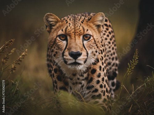 In the Realm of Speed, Showcasing Cheetahs Grace through Documentary Photography.