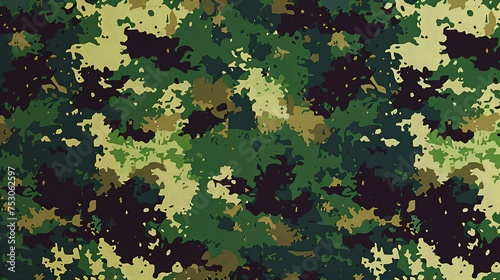 Camouflage background army abstract modern military fabric textile pattern