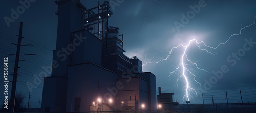 power plants, electricity, lightning 11