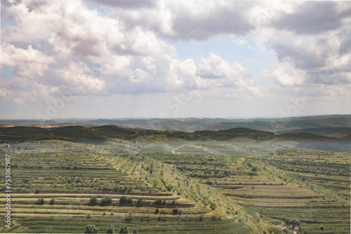 Terraces in Ningxia Autonomous Region, China