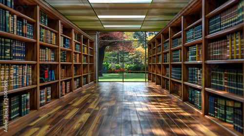 Echoes of Wisdom, A Librarys Hallowed Halls Whisper, Where Books Are the Keepers of the Infinite