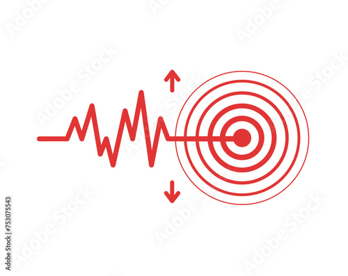 earthquake location epicenter isolated