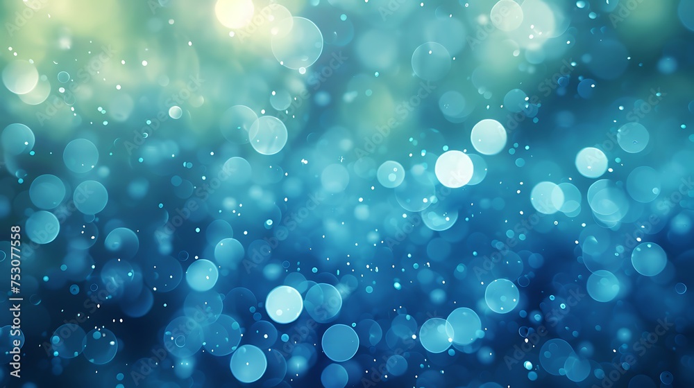 Conceptual haze blue bokeh Conceptual haze blue bokeh