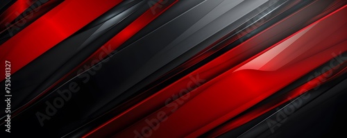 Abstract high contrast red and black background. red and black shapes background suitable for wallpaper, web banner, cover  photo