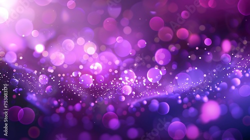 Festivity Background with Purple Three layered Brightening Plan