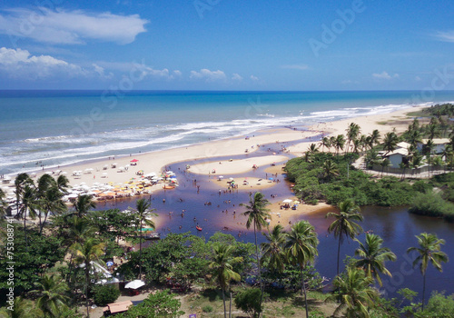 Praia de Imbassaí, Bahia, Brazil